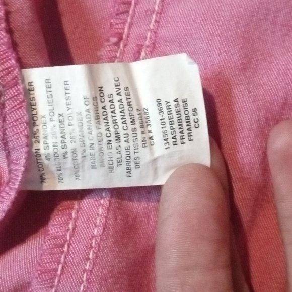 Pink Denim cropped Jacket Small - Picture 3 of 4